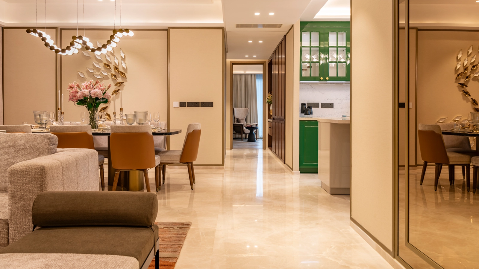 Brigade Icon Apartments in Mount Road Chennai hall